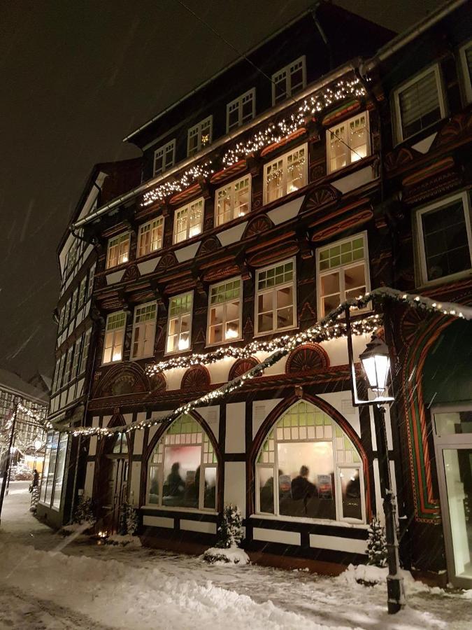 Fachwerk-Kultur-Pension Tangobruecke Айнбек Экстерьер фото